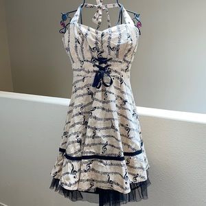 Hot Topic Musical Notes Dress